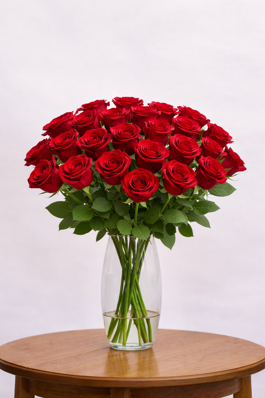 Rosa vermelha importada | 050CM